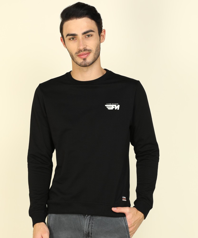 FLYING MACHINE Full Sleeve Solid Men Sweatshirt Buy FLYING MACHINE Full Sleeve Solid Men Sweatshirt Online at Best Prices in India Flipkart