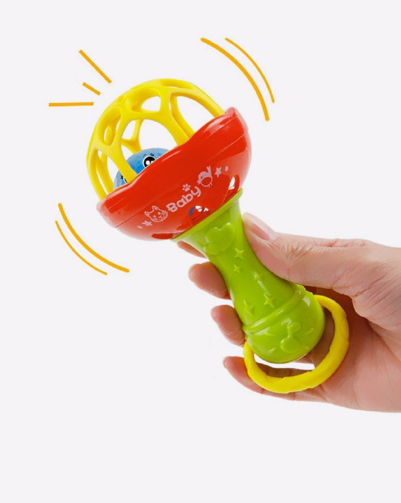 QWICK CLICK Shaking Baby Rattles Toy Which Get Melodic Sound For