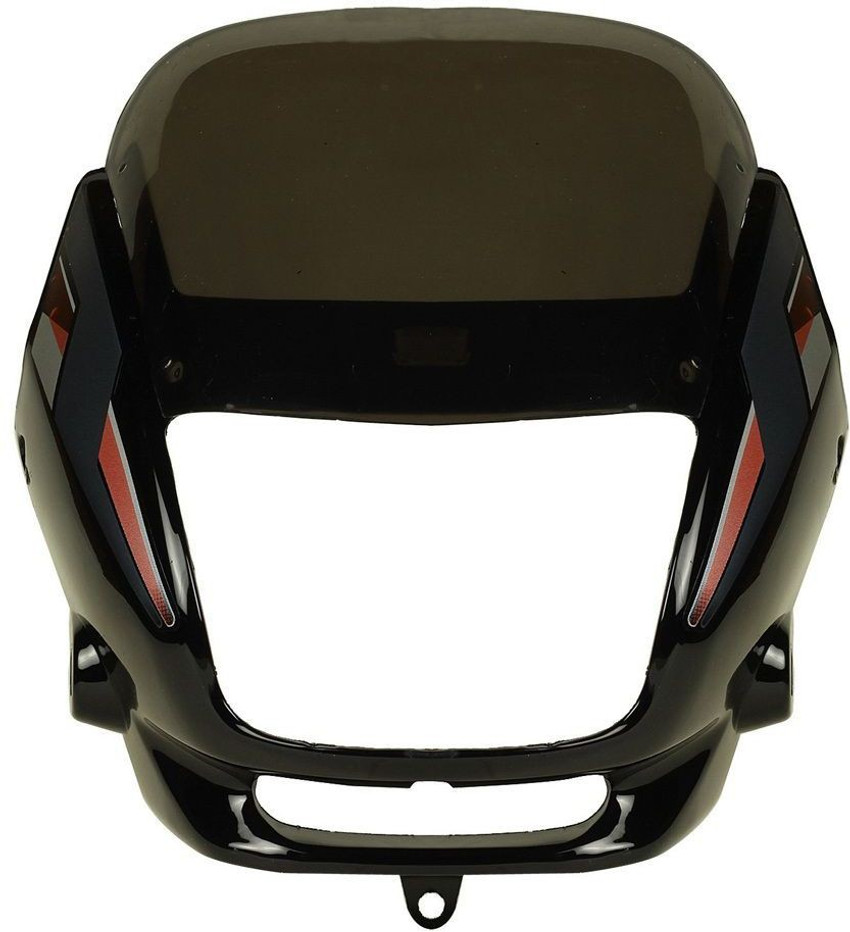 zalak Headlight Visor for Hero Super Splendor om Black Bike