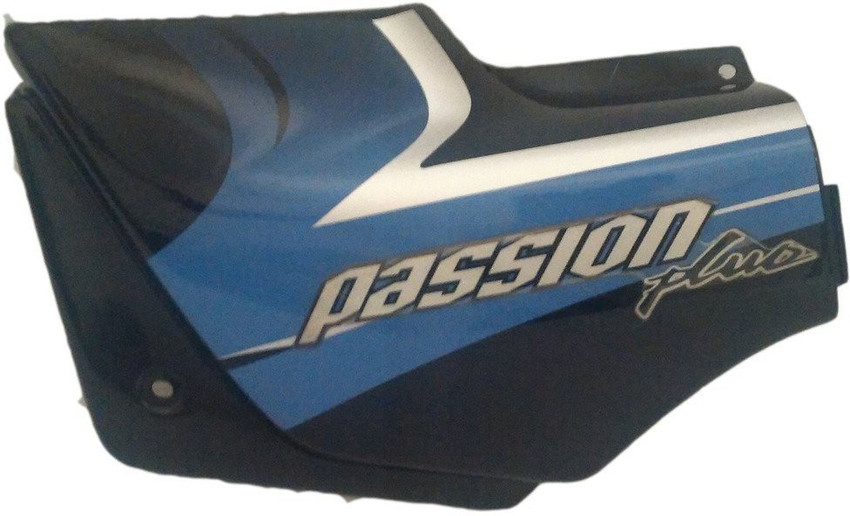 zalak side panel for passion plus black blue Bike Headlight