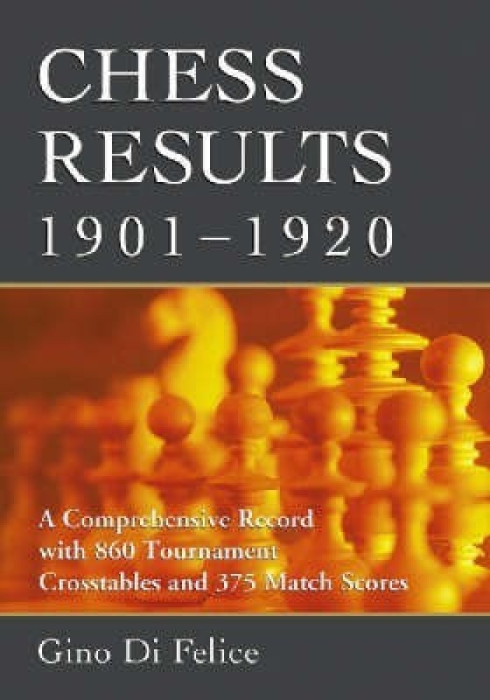 Buy Chess Results, 1921-1930 by Felice Gino Di at Low Price in