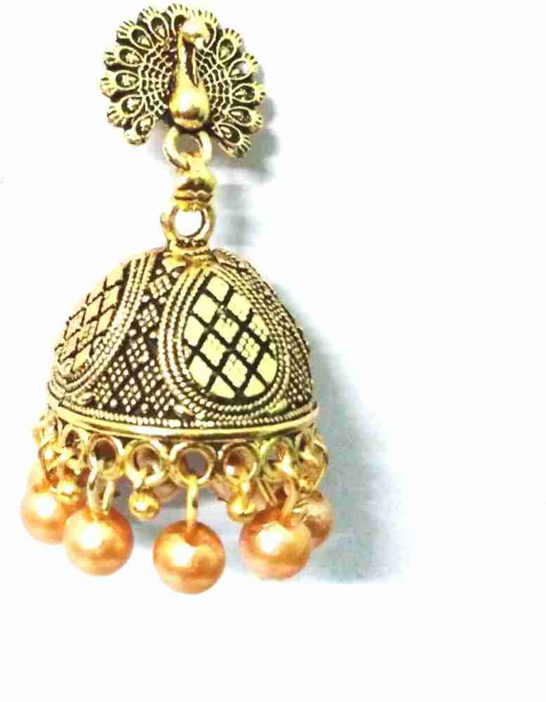 Tanishq gold jhumka hot sale designs with price