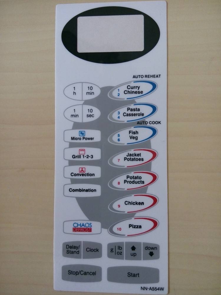 panasonic microwave nn a554w