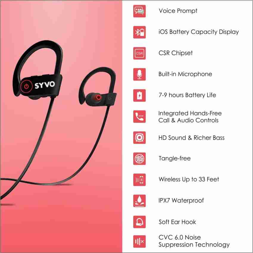 Syvo Flame Bluetooth Headset Price in India Buy Syvo Flame