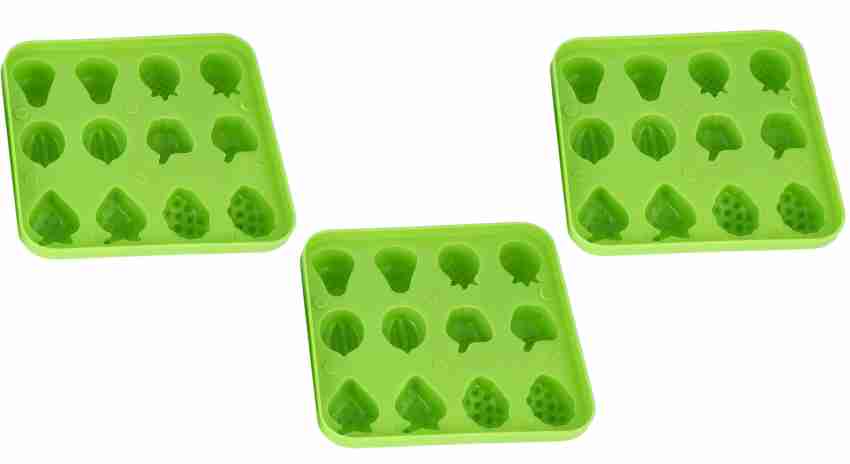 Zoku Jumbo Ice Tray In Green (Set Of 2)