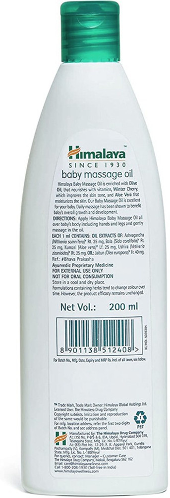 Best baby massage sales oil for fairness