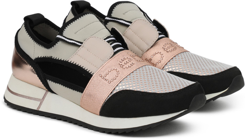bebe sneakers rose gold