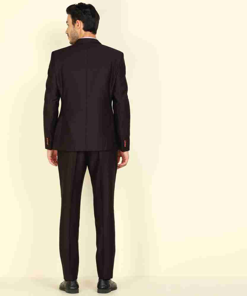 PARX Blazer & Trouser Set Self Design Men Suit - Buy PARX Blazer & Trouser  Set Self Design Men Suit Online at Best Prices in India