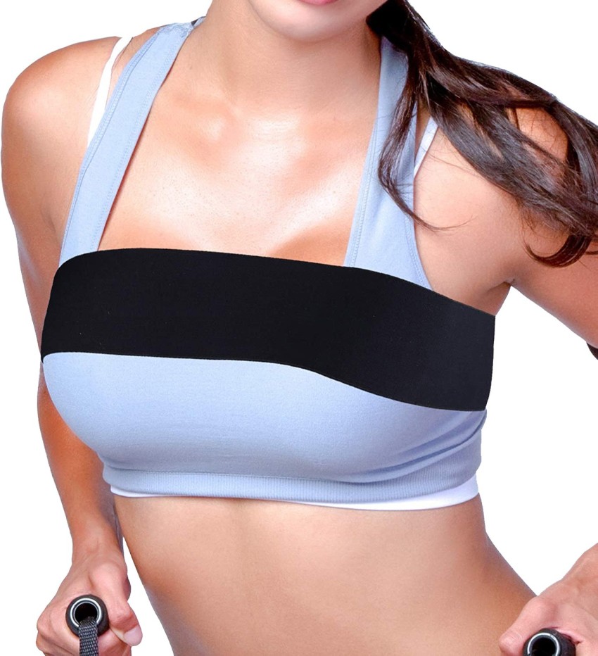 Mincerfit No-Bounce High-Impact Elastic Breast Support Band use for for  Breast Pain, Boob Bounce and Sagging, Black. : : Clothing &  Accessories