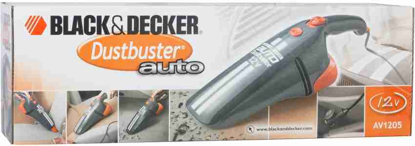 Black and Decker PAV1205 Car Vacuum and Accessory Bag 220 Volt NOT FOR USA