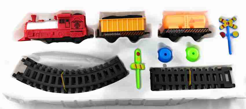 Desicart Train World 17 Pieces battery operated train set with