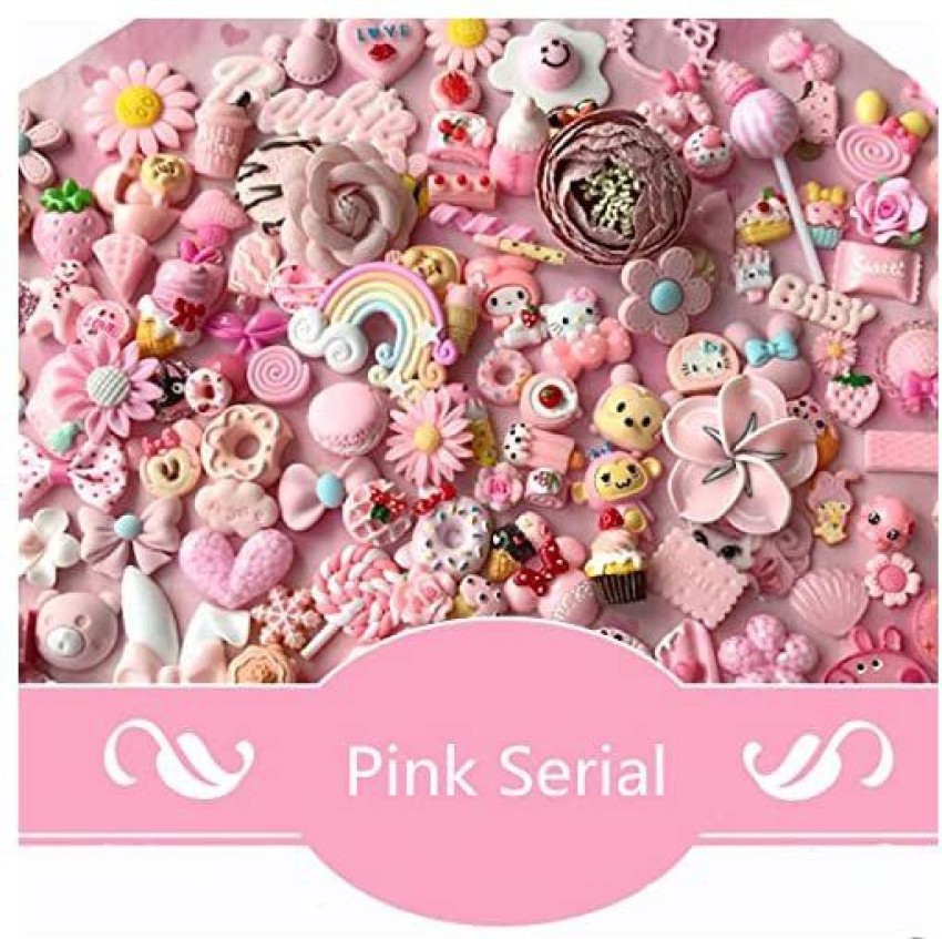 50pcs DIY Craft Making Resin Decoden Charms Jewery Making KitSet Slime  Charms Princess Series . shop for AMOBESTER products in India.