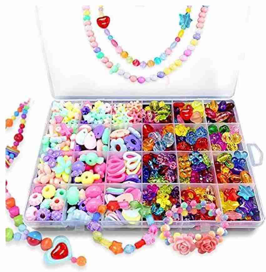 HUATK Bead Kids Set for Jewelery Making Beads Kits for Little