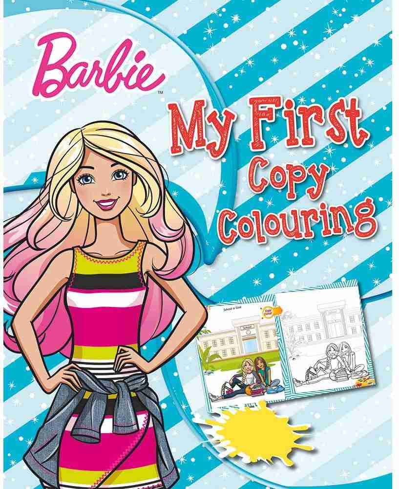 Buy Barbie Coloring Book by Coloring Richard at Low Price in India