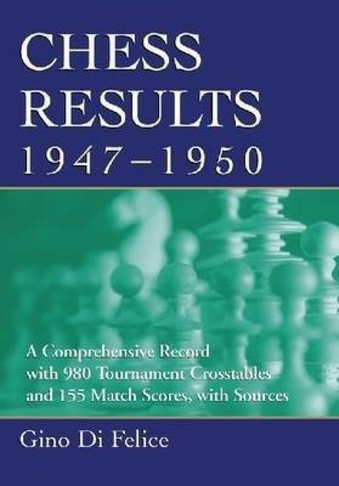 Chess Results, 1941-1946: Buy Chess Results, 1941-1946 by Felice Gino Di at  Low Price in India