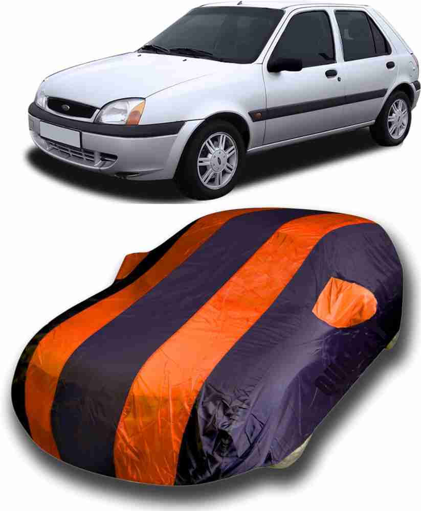 JBR Car Cover For Ford Fiesta Old (With Mirror Pockets) Price in