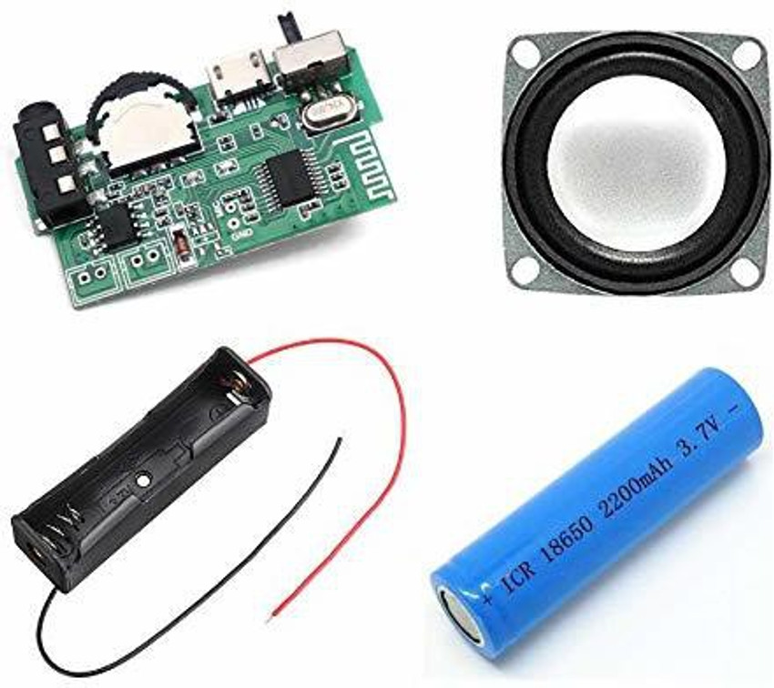 DIYtronics Bluetooth FM USB AUX Card MP3 Stereo Audio Player for