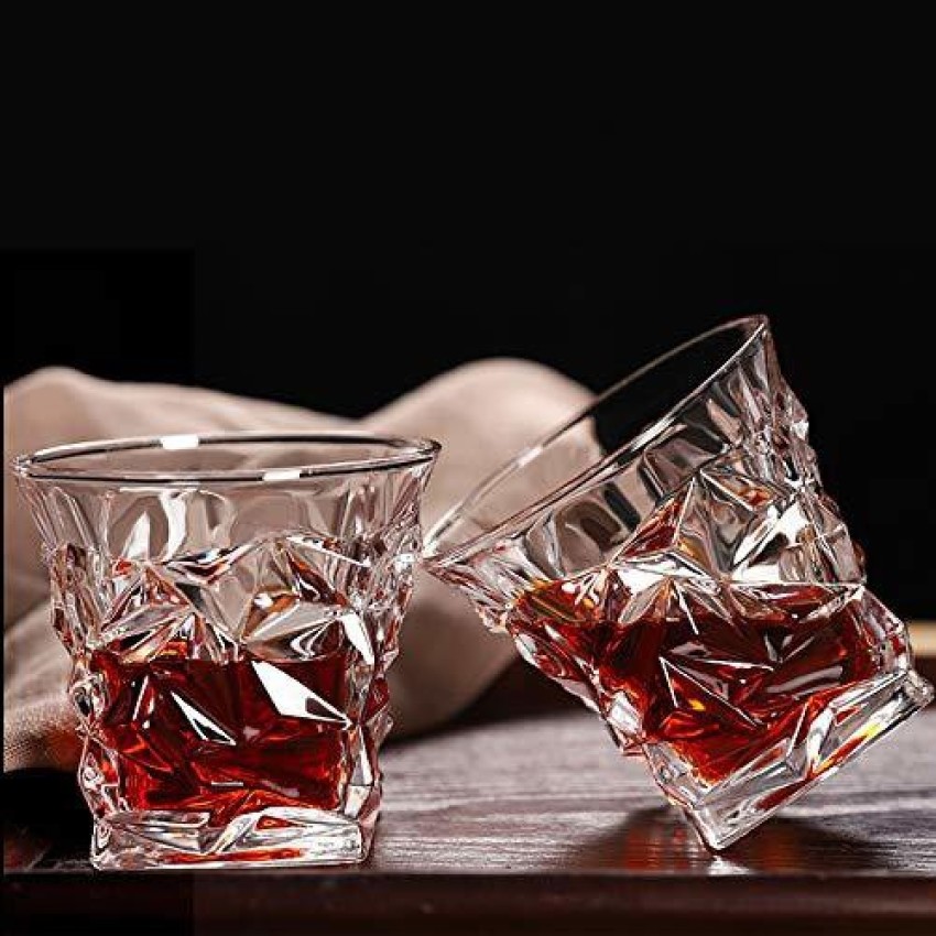 Premium Diamond Shape Whiskey Glass set