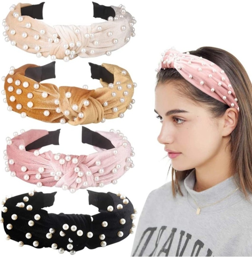 OOMPH Red Maroon Polka Dots Print Knotted Fashion Hair Band Head Band Buy  OOMPH Red Maroon Polka Dots Print Knotted Fashion Hair Band Head Band  Online at Best Price in India 