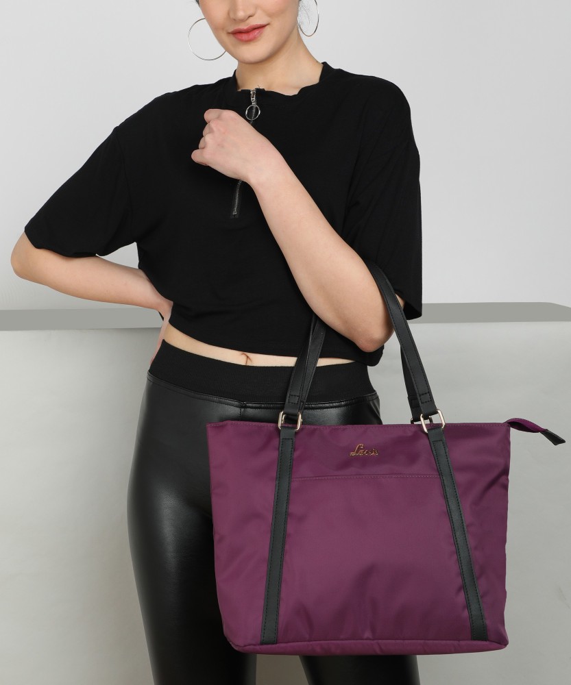 Buy LAVIE Women Purple Handbag PURPLE Online Best Price in India