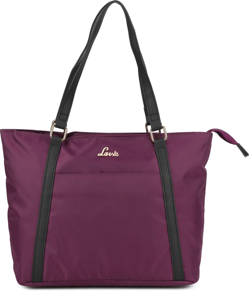 Buy LAVIE Women Purple Handbag PURPLE Online Best Price in India