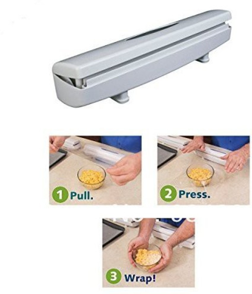 Plastic Wrap Cutter, Food Freshness Dispenser Preservative Film