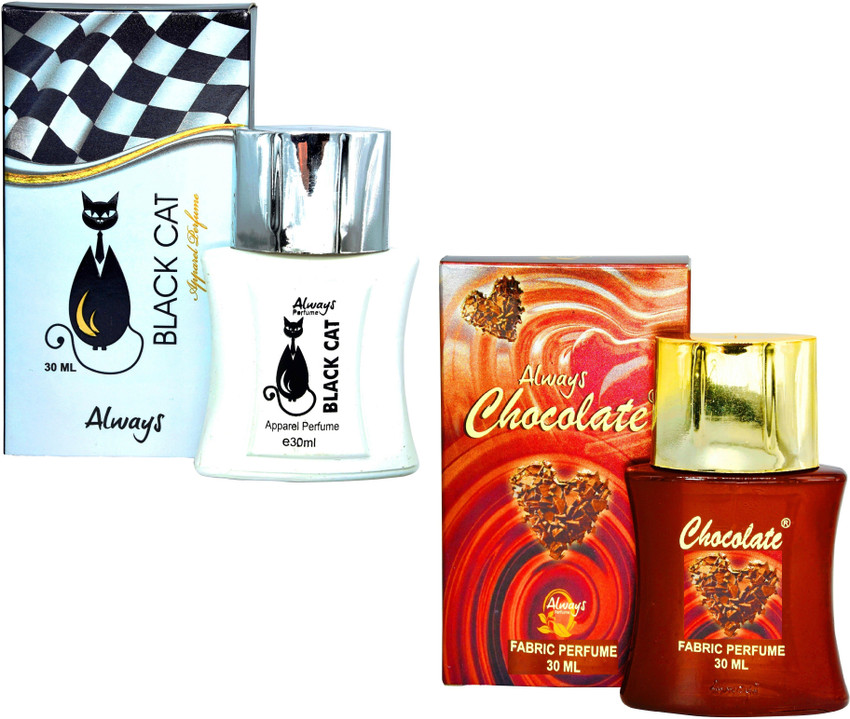 Buy Always Black Cat Chocolate Apparel Spray Perfume 60 ml