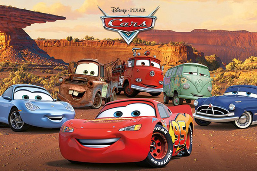 Car outlet stickers cartoon