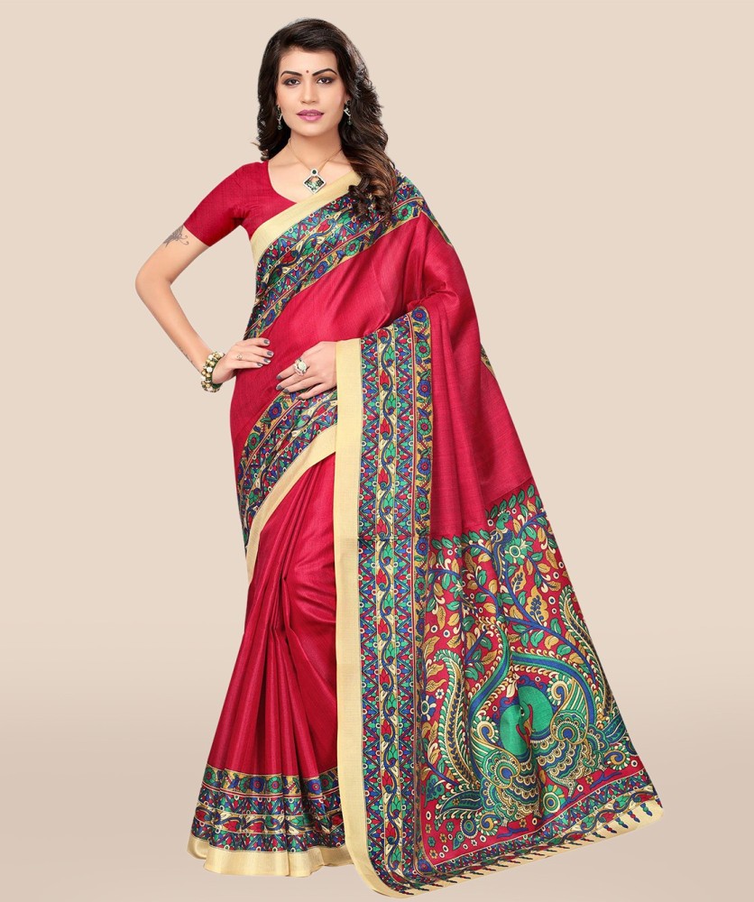 Flipkart kalamkari clearance cotton sarees