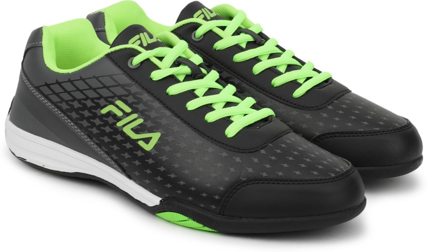 Lime green best sale fila sneakers