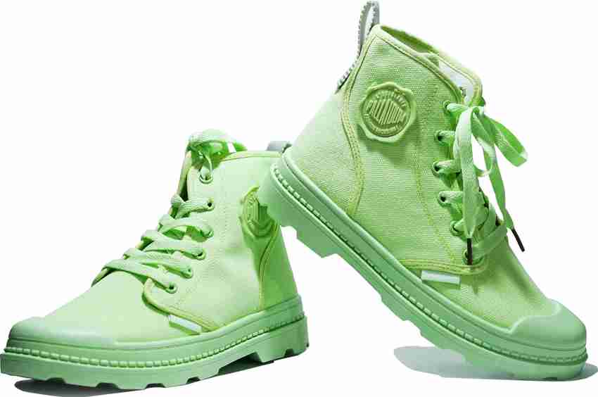 Girls green discount shoes