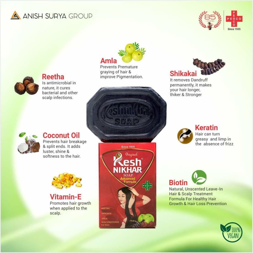 Kesh Nikhar Combo Red Onion Black Seed Oil Hair Mask for Damage Control  100ml 2 Advanced Formula Shampoo Bar Soap 100Gm  Kesh Nikhar