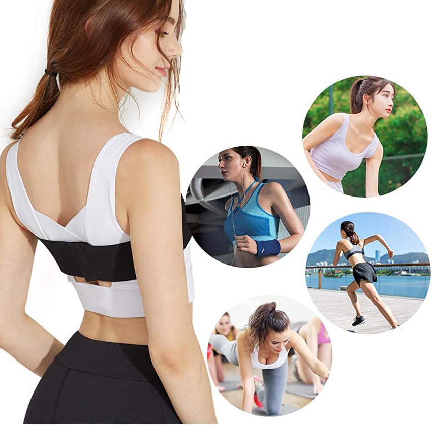 MYYNTI Breast Support Band No-Swing Adjustable Breathable No Bounce Banded  Bra Belt Shin Support - Price History