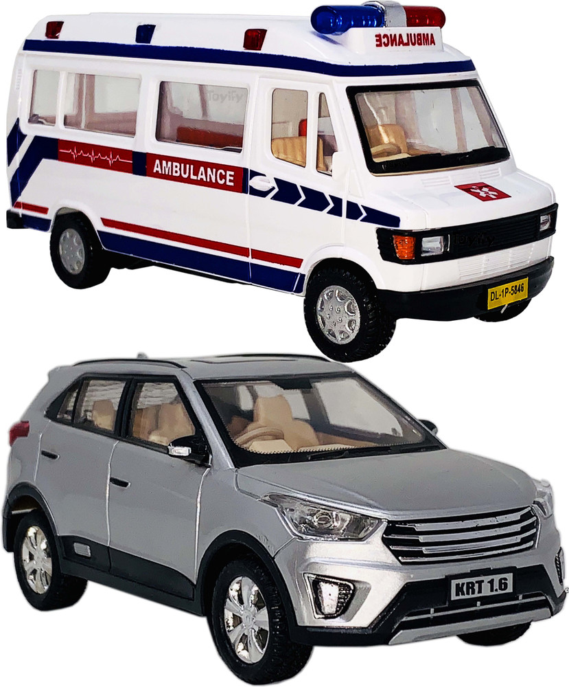 Small outlet ambulance toy