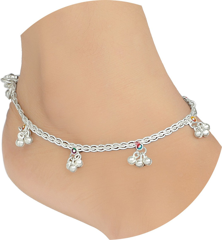 SHASHI ORNAMENTS Women and Girls Anklets Indian Traditional Ethnic