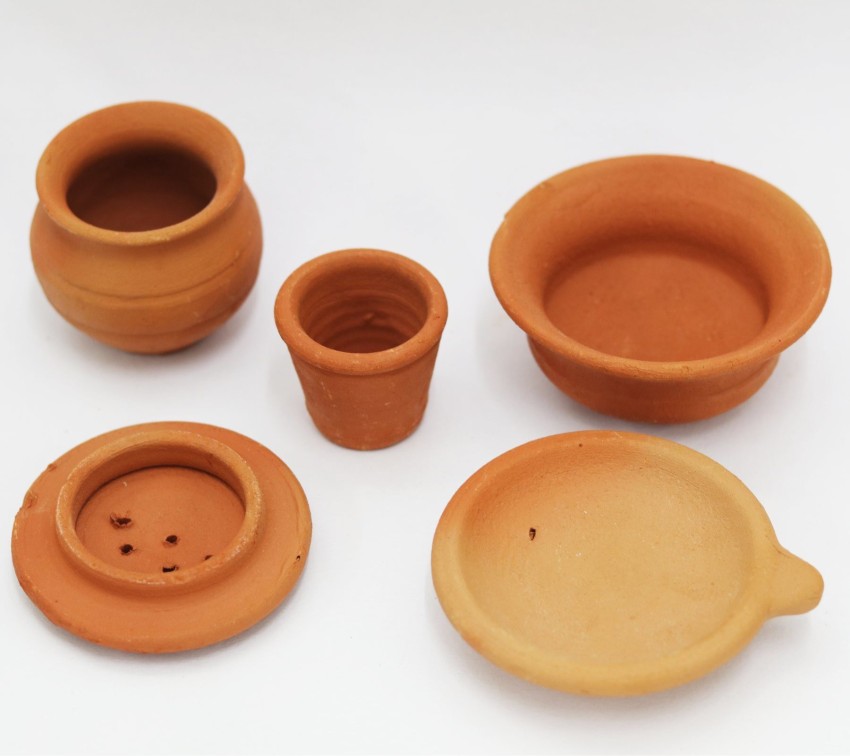 Buy Online small size Clay Pot With Lid, UlaMart