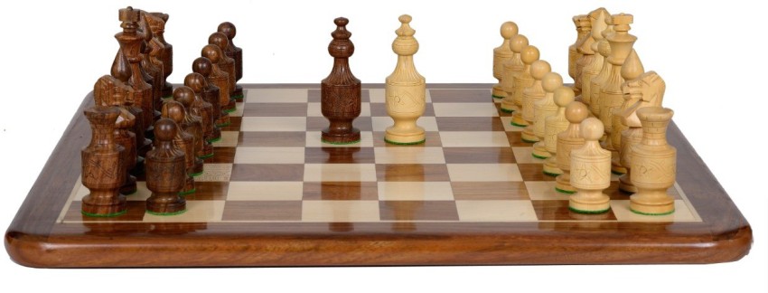 Ganesh Chess Best Wooden Chess Pieces Set made in Sheesham wood