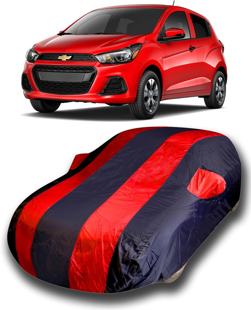 KASHYAP FASHION WORLD Car Cover For Chevrolet Spark With Mirror