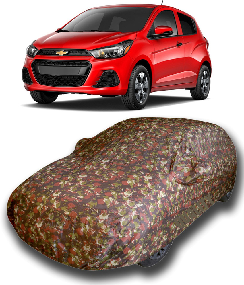 KASHYAP ENTERPRISE Car Cover For Chevrolet Spark With Mirror
