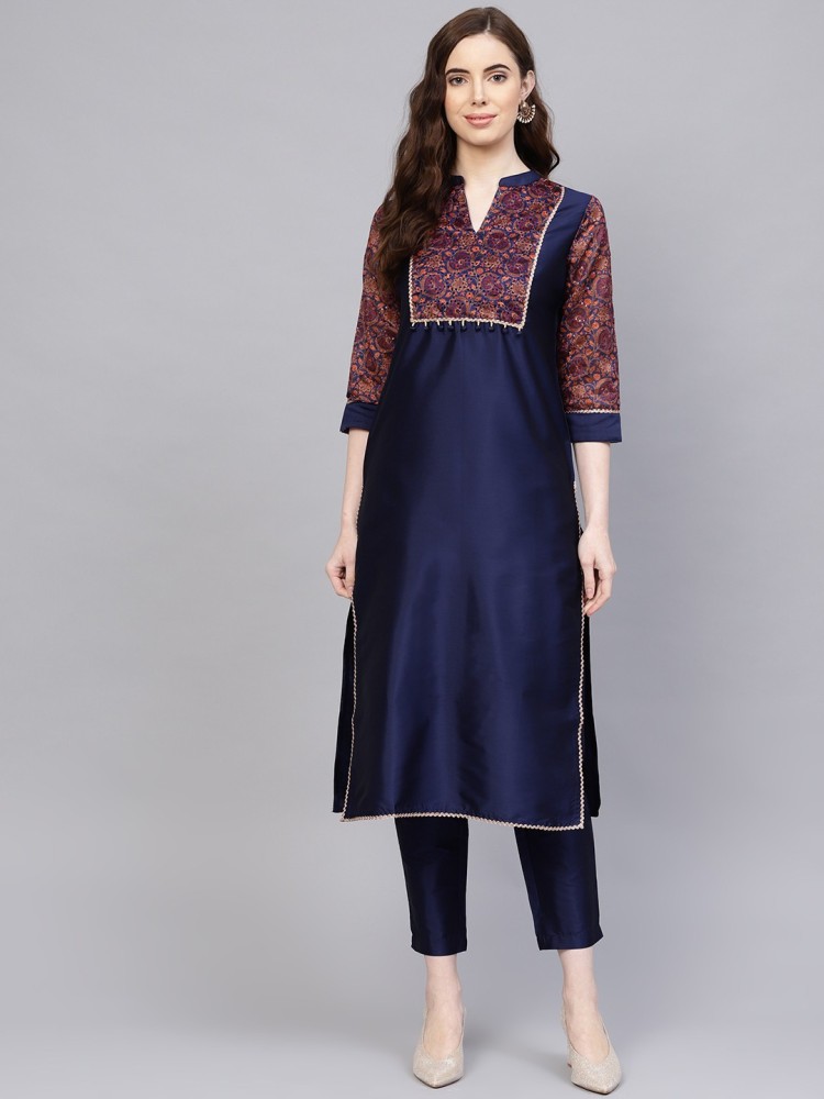 Buy Jaipur Kurti Womens Regular Fit Beige Pants S at Amazonin