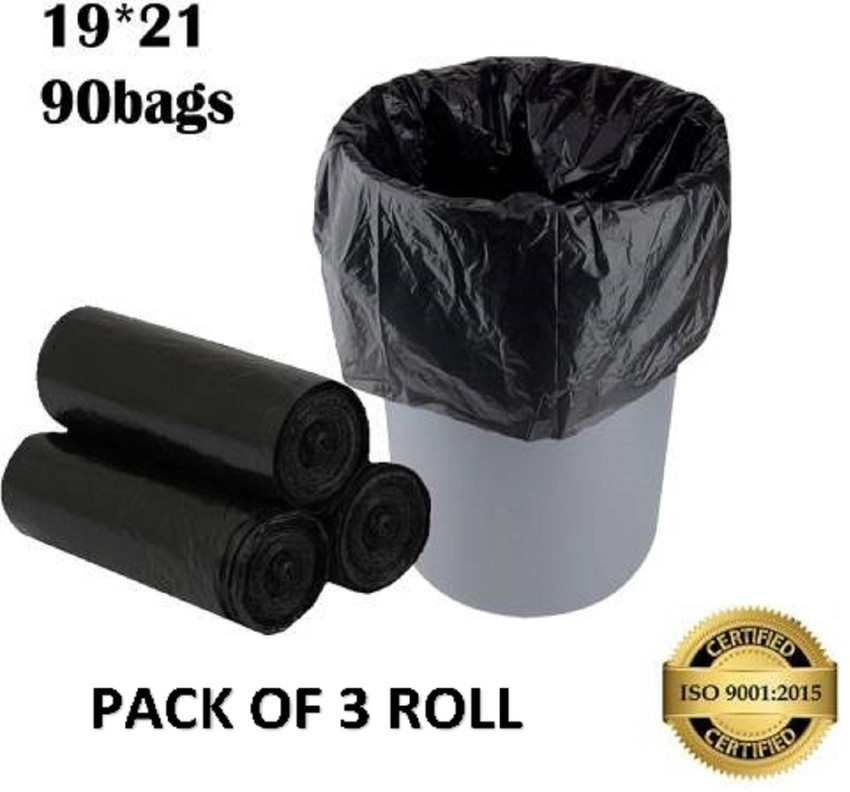 Dustbin bag online sizes