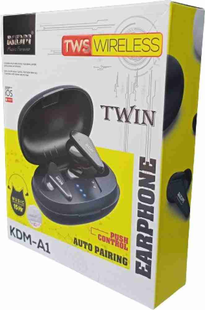 KDM A1 Twins Auto Pairing TWS Wireless earbuds Bluetooth Headset