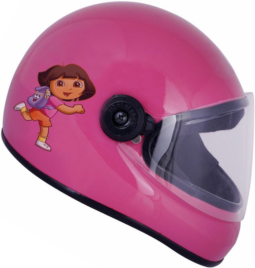 Western Era Stylish Explorer Dora Sticker Full Face Helmet for