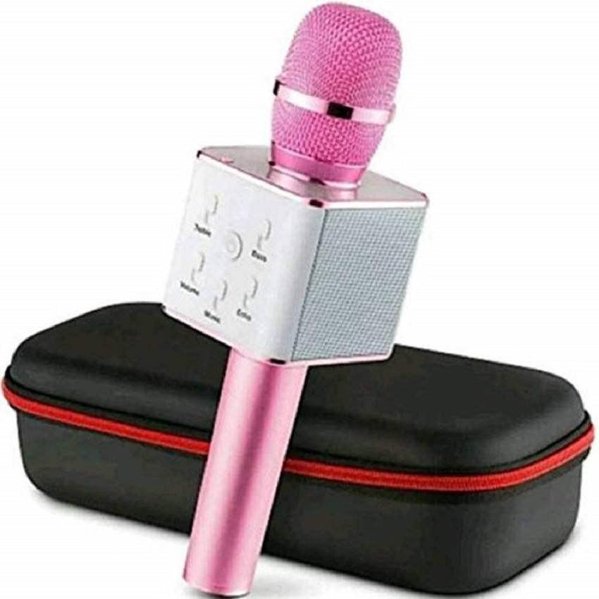 VRJTEC Q7 Multi function Bluetooth Karaoke Mic with Microphone