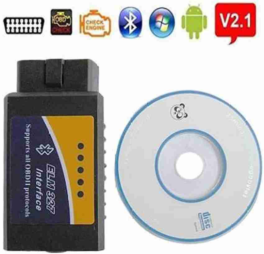 SellRider All Type Car fault scanner ELM327 Bluetooth OBD-II Car Scanner  with new version Software CD & Support OBD Reader OBD Reader Price in India  - Buy SellRider All Type Car fault