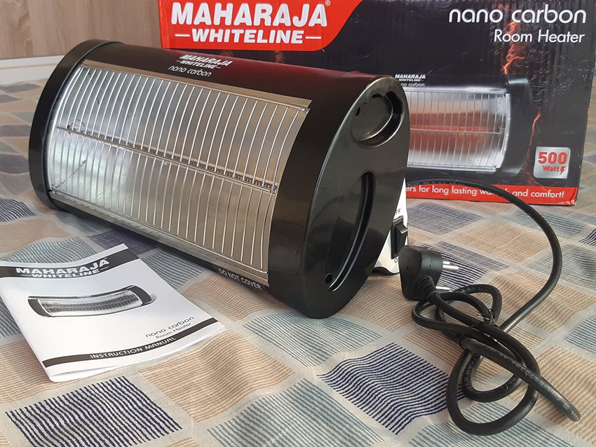 MAHARAJA WHITELINE Nano Carbon 500 Watt Nano Carbon Room Heater with  Superior Carbon Rod Technology Carbon Room Heater Price in India - Buy  MAHARAJA WHITELINE Nano Carbon 500 Watt Nano Carbon Room