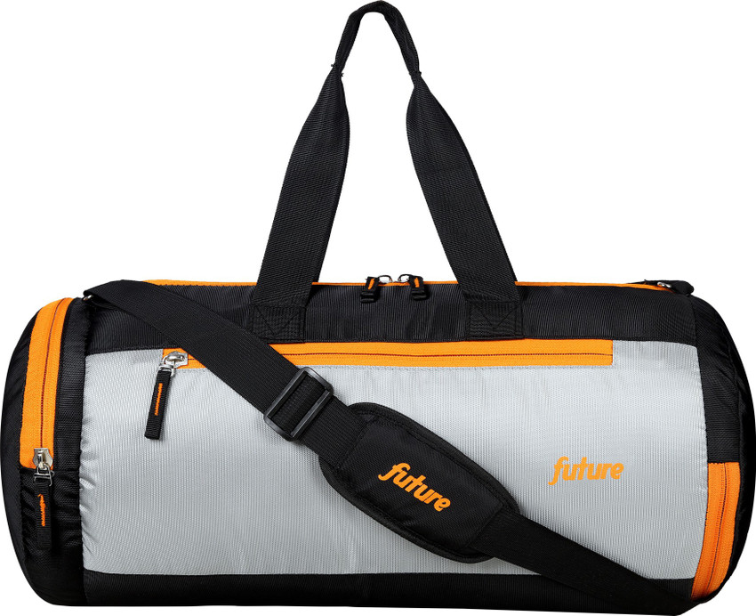 Future Expandable HustleMuscle Unisex Gym Duffel Bag Orange Price in India Flipkart