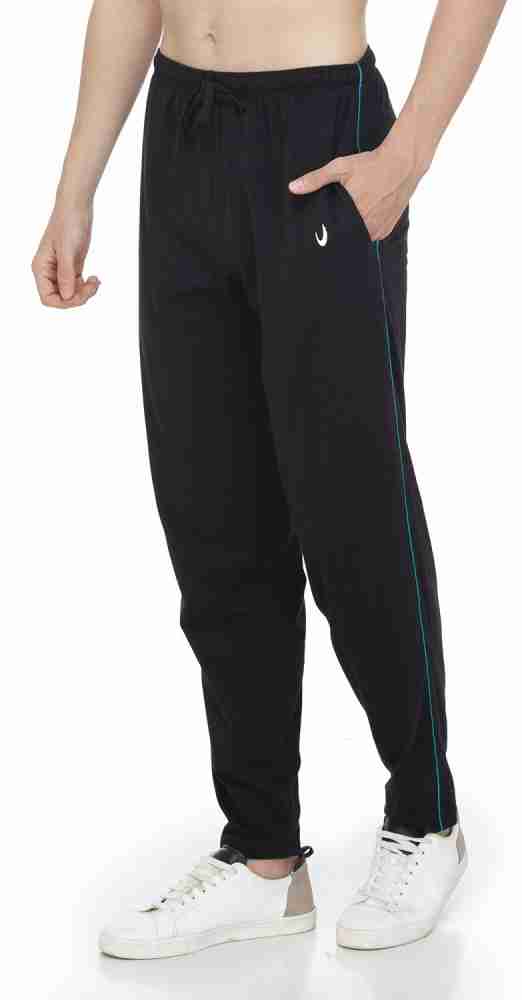 Barry and Clark Solid Men Black Track Pants Buy Barry and Clark