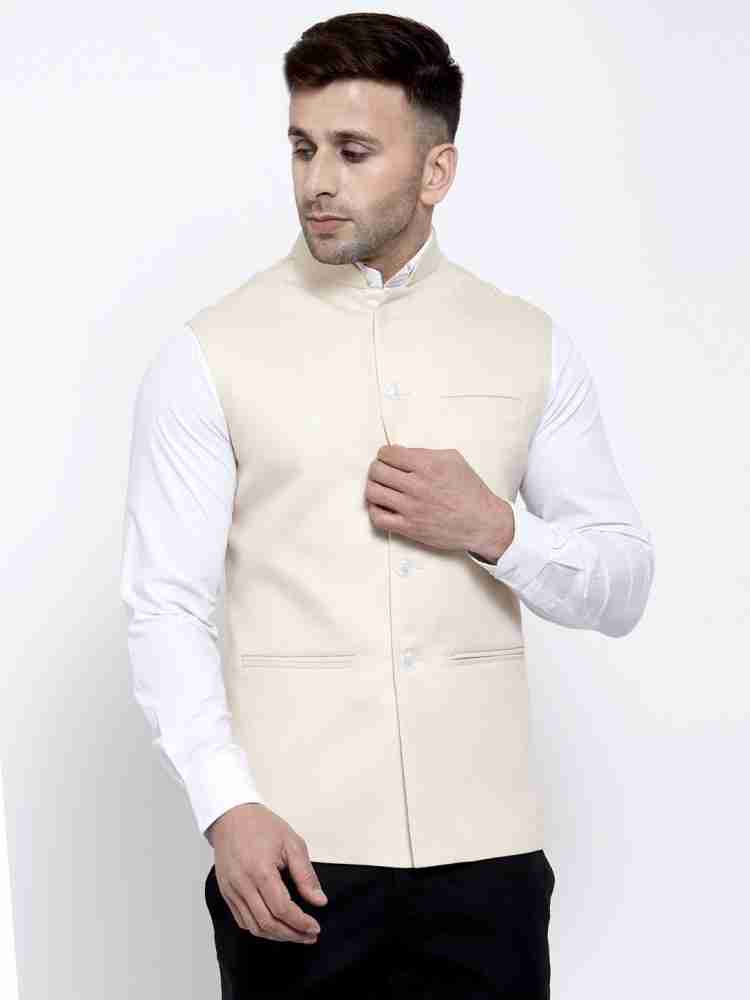 Solid hot sale men's waistcoat