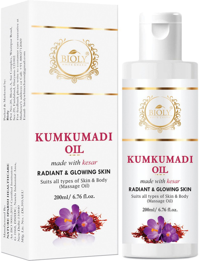 Bioly Kumkumadi Oil Kesar Oil For For Skin Lightening Fairness